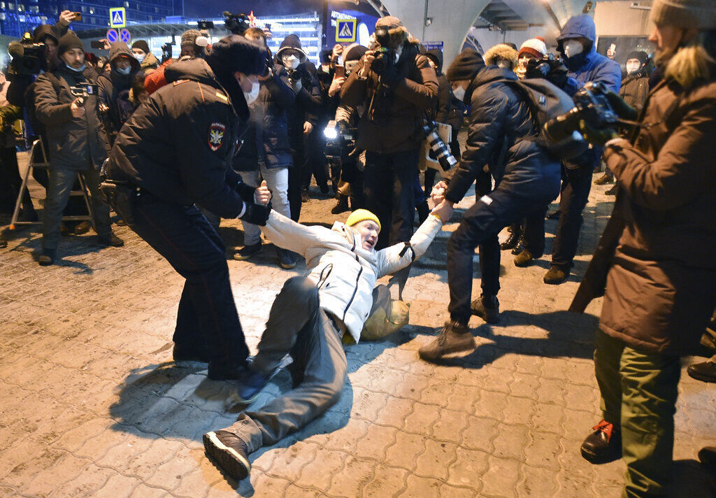 APTOPIX Russia Navalny